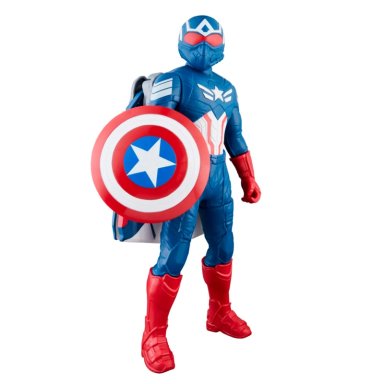 FIGURA DE ACCIÓN CAPITAN AMÉRICA BRAVE NEW WORLD MODO VUELO - 7