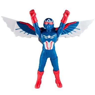 FIGURA DE ACCIÓN CAPITAN AMÉRICA BRAVE NEW WORLD MODO VUELO - 10