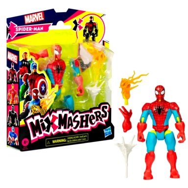 FIGURA DE ACCIÓN SPIDERMAN SPIDER-MAN MIXMASHERS - 3