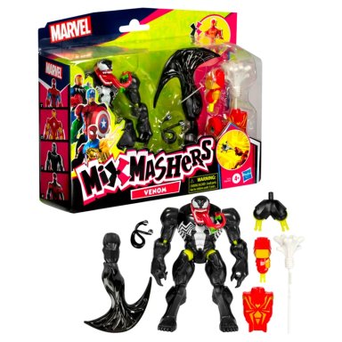 FIGURA DE ACCIÓN SPIDERMAN SPIDER-MAN MIXMACHERS VENOM - 1