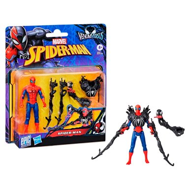 FIGURA DE ACCIÓN SPIDERMAN EPIC WORLD OF ACTION VENOMVERSUS - 1