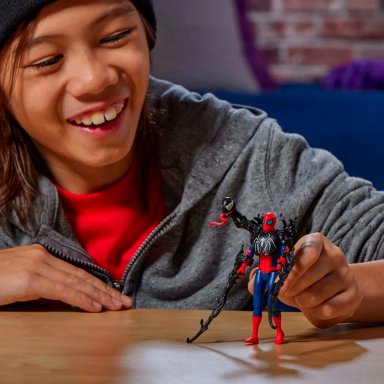 FIGURA DE ACCIÓN SPIDERMAN EPIC WORLD OF ACTION VENOMVERSUS - 6