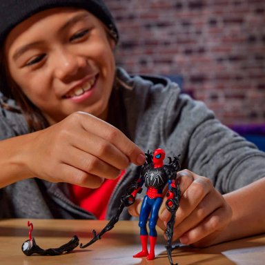 FIGURA DE ACCIÓN SPIDERMAN EPIC WORLD OF ACTION VENOMVERSUS - 8