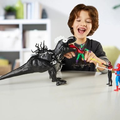 FIGURA DE ACCIÓN SPIDERMAN EPIC WORLD OF ACTION VENOM VERSUS VENOMSAURUS REX - 11