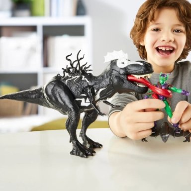 FIGURA DE ACCIÓN SPIDERMAN EPIC WORLD OF ACTION VENOM VERSUS VENOMSAURUS REX - 12