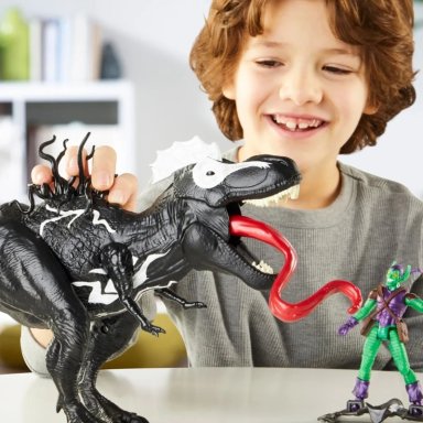 FIGURA DE ACCIÓN SPIDERMAN EPIC WORLD OF ACTION VENOM VERSUS VENOMSAURUS REX - 13
