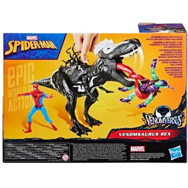 FIGURA DE ACCIÓN SPIDERMAN EPIC WORLD OF ACTION VENOM VERSUS VENOMSAURUS REX - 5