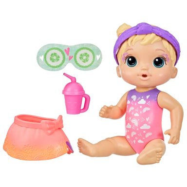 MUÑECA BABY ALIVE BEBÉ SPA MULTICOLOR CABELLO RUBIO - 1