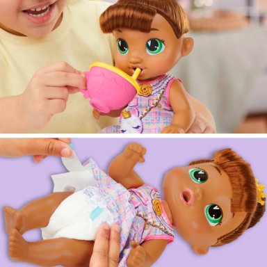 MUÑECA BABY ALIVE FIESTA DE TÉ BURBUJEANTE SOPHIA SPARKLE - 11