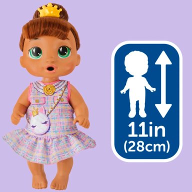 MUÑECA BABY ALIVE FIESTA DE TÉ BURBUJEANTE SOPHIA SPARKLE - 4