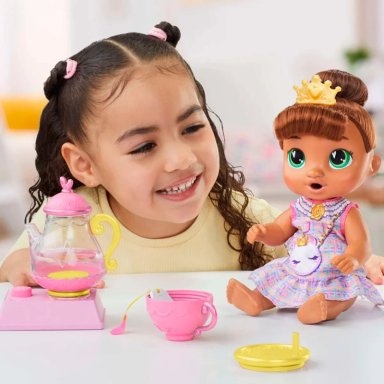 MUÑECA BABY ALIVE FIESTA DE TÉ BURBUJEANTE SOPHIA SPARKLE - 10
