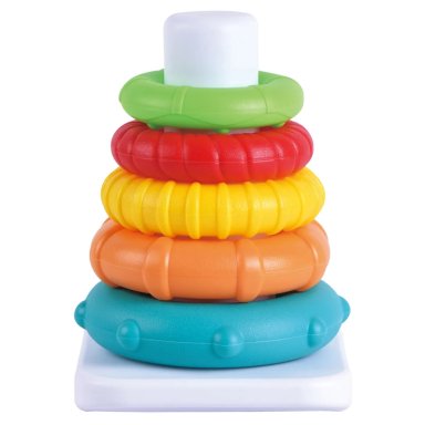 JUNIOR LEARNING SET INCLUDE STACKING RINGS & BUCKET - 5