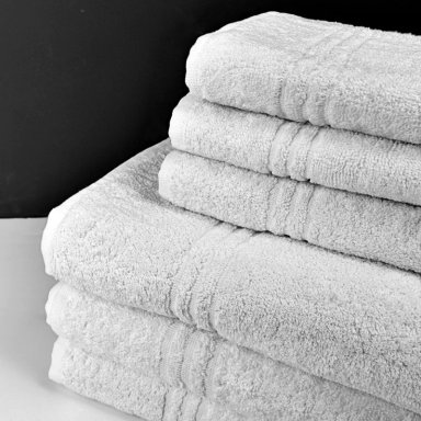 TOALLA DE PISO BAÑO LOURDES PREMIER BLANCO 50 X 65 CM - 3