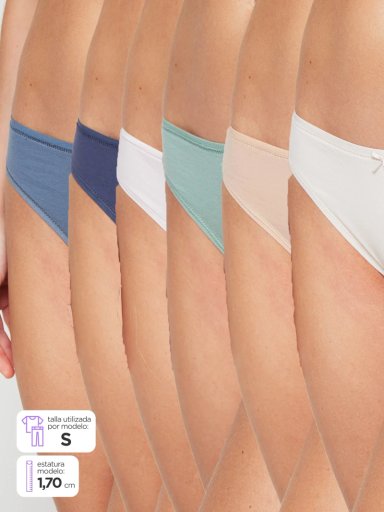 PACK 6 CALZONES INDEX BIKINI - 1