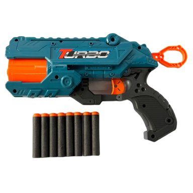 LANZADOR TURBO C/6 DARDOS ATTACKER - 1