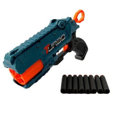 LANZADOR TURBO C/6 DARDOS ATTACKER - 2
