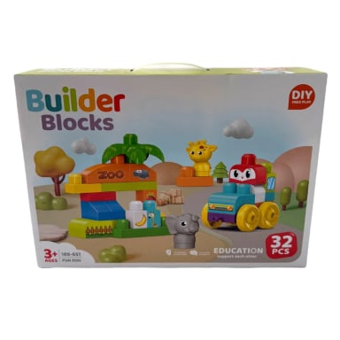 BLOQUES SELVA 32 PCS CON FIGURA AR40 - 4