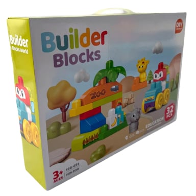 BLOQUES SELVA 32 PCS CON FIGURA AR40 - 6