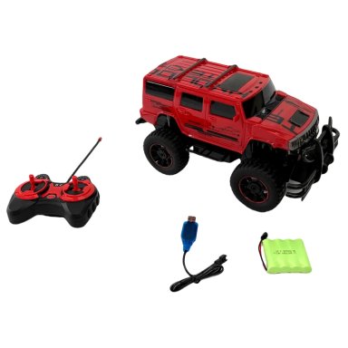 R/C CAMIONETA C/LUCES ROJA C/BATERIA - 1