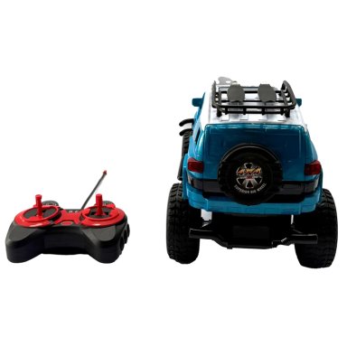 R/C CAMIONETA C/LUCES AZUL C/BATERIA - 4