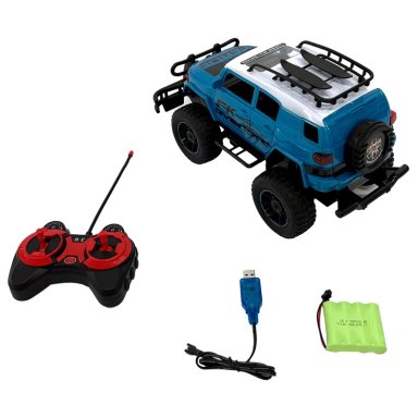 R/C CAMIONETA C/LUCES AZUL C/BATERIA - 5