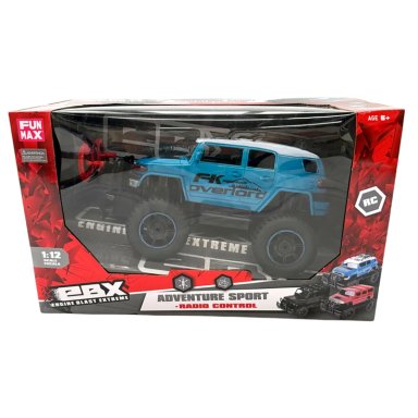 R/C CAMIONETA C/LUCES AZUL C/BATERIA - 6