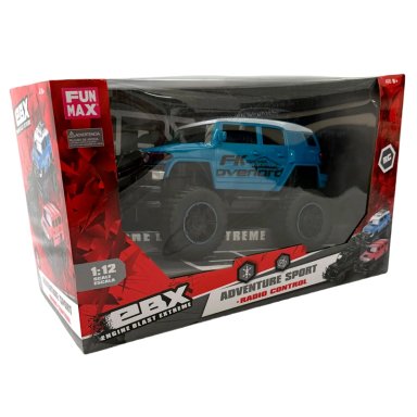 R/C CAMIONETA C/LUCES AZUL C/BATERIA - 8