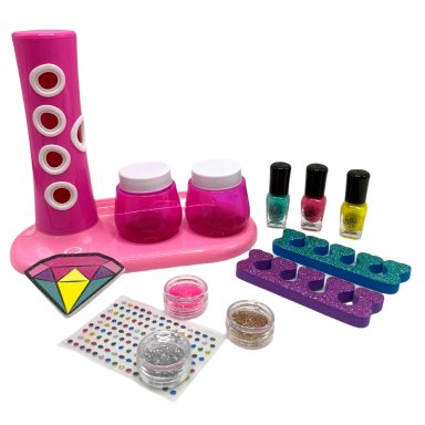 SET SALON PINTA UÑAS BRILLOS - 2