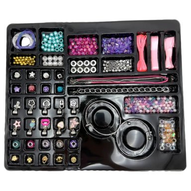 SET BRAZALETES Y CHARMS HVT FASHION - 7