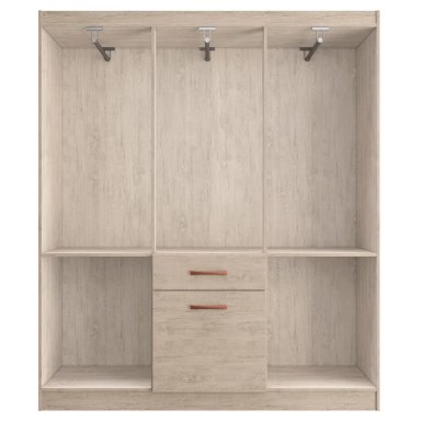 CLÓSET ALTAVISION 5806 AMARULA 6 PUERTAS 2 CAJONES BEIGE - 2