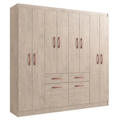 CLÓSET ALTAVISION 588008 AMARULA BEIGE 8 PUERTAS 2 CAJONES - 1