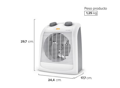 TERMOVENTILADOR MADEMSA TV1000 - 2