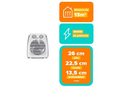 TERMOVENTILADOR MADEMSA TV300 - 6