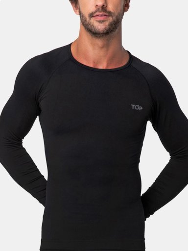 CAMISETA HOMBRE TOP NEGRO 186M25C1 - 1
