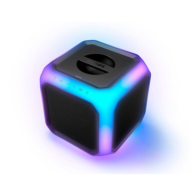 PARLANTE BLUETOOTH PHILIPS FIESTA CUBO TAX7207BK - 1
