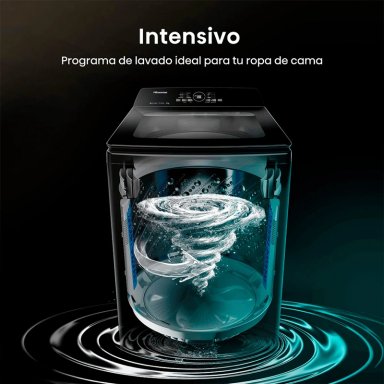 LAVADORA CARGA SUPERIOR HISENSE WT3I2123UT 21KG GRIS - 6