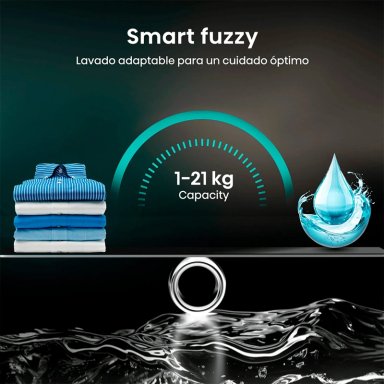 LAVADORA CARGA SUPERIOR HISENSE WT3I2123UT 21KG GRIS - 9