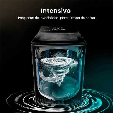 LAVADORA CARGA SUPERIOR HISENSE WT3I2323UT 23KG GRAFITO - 7