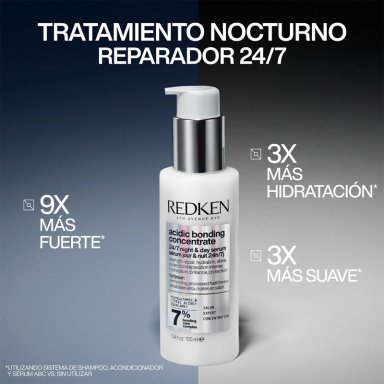 SÉRUM CAPILAR REDKEN 100 ML CABELLO DAÑADO ABC REPARACIÓN 24/7 ACIDIC BONDING CONCENTRATE - 2