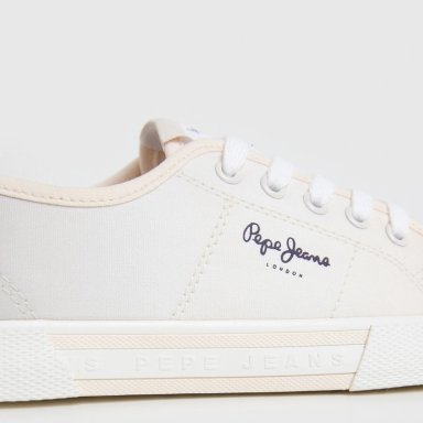 ZAPATILLAS MUJER PEPE JEANS LONDON URBANO BEIGE BRADY COLORS - 5