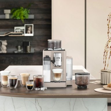CAFETERA DELONGHI SUPER AUTOMÁTICA RIVELIA BEIGE - 5