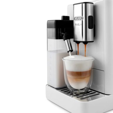 CAFETERA DELONGHI SUPER AUTOMÁTICA RIVELIA BLANCO - 3