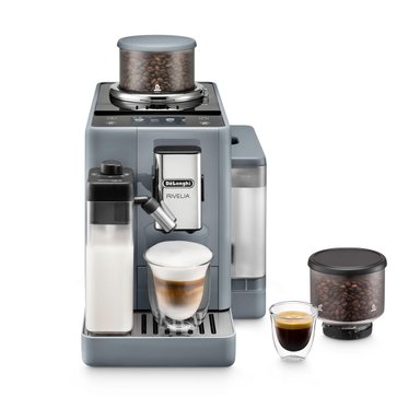 CAFETERA DELONGHI SUPER AUTOMÁTICA RIVELIA GRIS - 1
