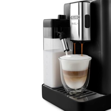 CAFETERA DELONGHI SUPER AUTOMÁTICA RIVELIA NEGRO - 2