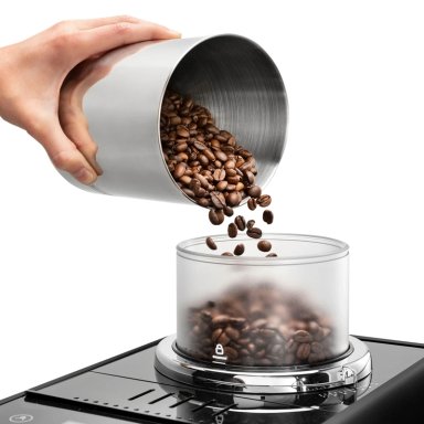 CAFETERA DELONGHI SUPER AUTOMÁTICA RIVELIA NEGRO - 4