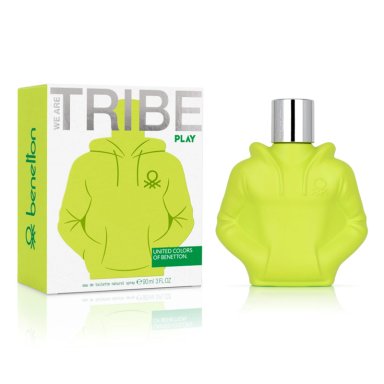 PERFUME BENETTON UNITED COLORS WE ARE TRIBE PLAY HOMBRE EDT 90 ML - 2