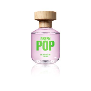 PERFUME BENETTON DREAMS GREEN POP MUJER UNITED FOR HER EDT 80 ML - 1