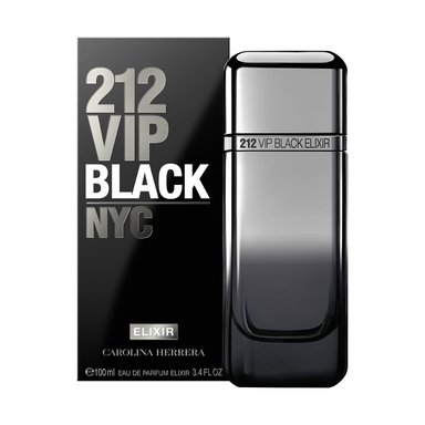 PERFUME CAROLINA HERRERA 212 VIP BLACK ELIXIR HOMBRE EDP 100 ML - 2