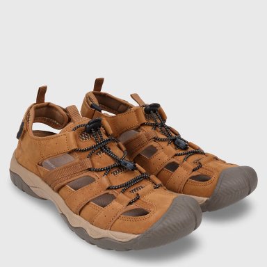 SANDALIAS HOMBRE RESCUE CUERO MANQUEHUE - 2