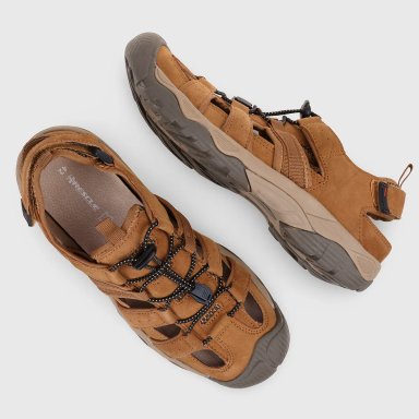 SANDALIAS HOMBRE RESCUE CUERO MANQUEHUE - 3